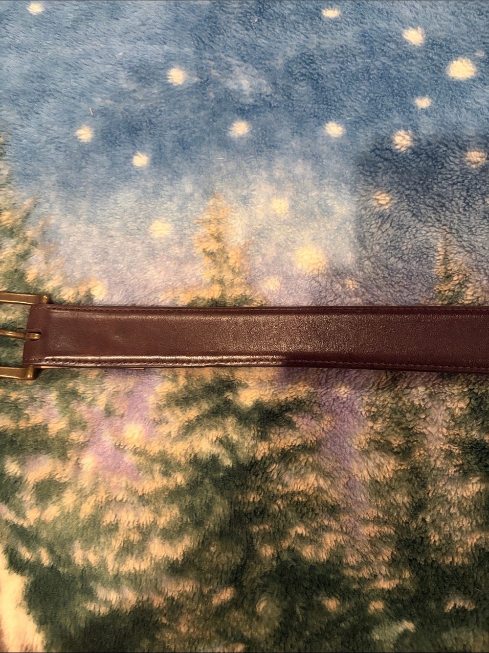 Tecovas Handmade in Mexico Brown Leather Belt with Cream Lining sz 40 - Picture 7 of 10